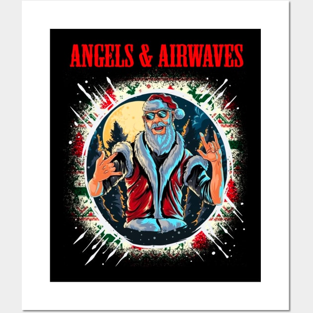 ANGELS AIRWAVES BAND XMAS Wall Art by a.rialrizal